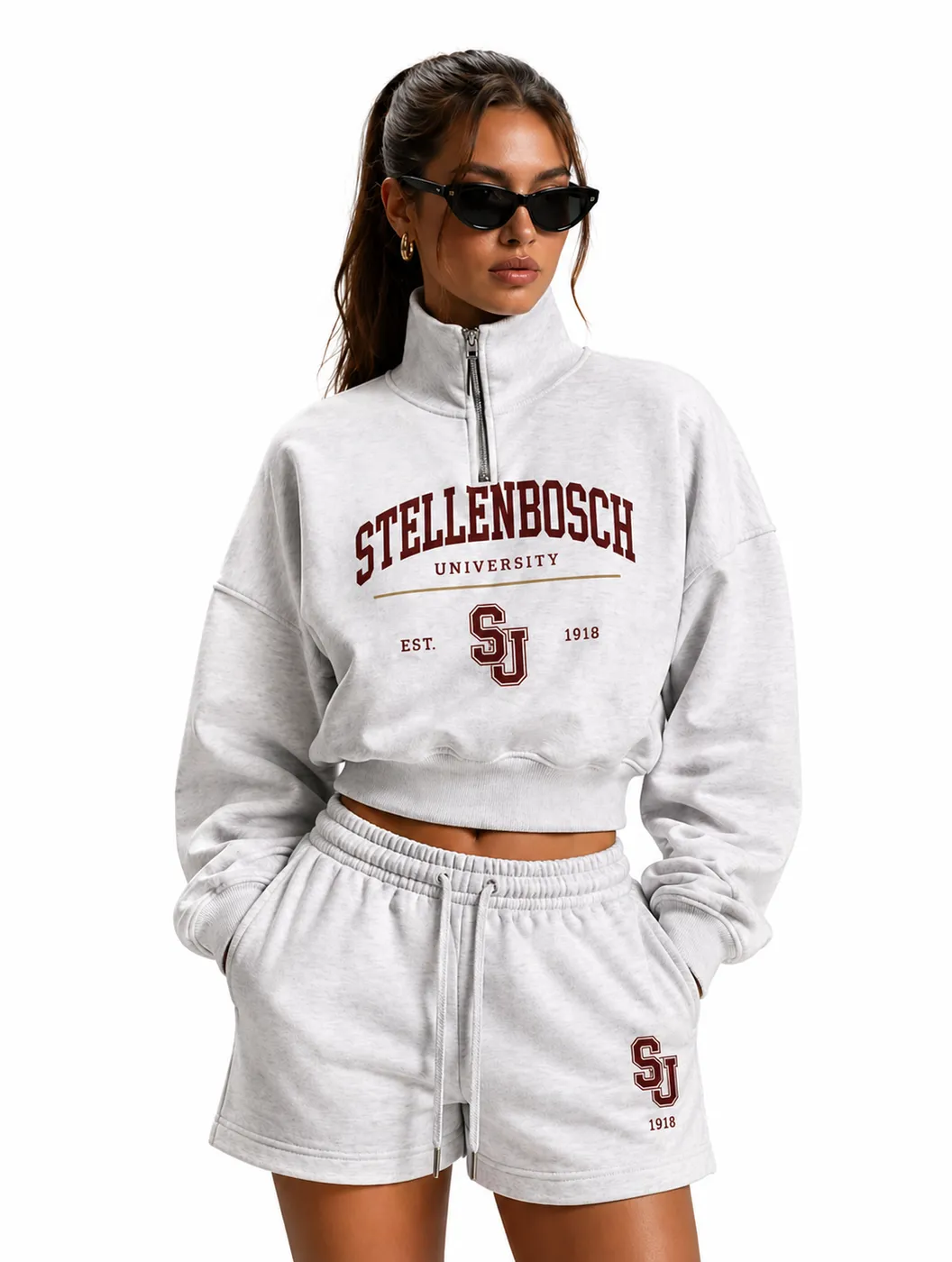 SU Cropped Lounge Set