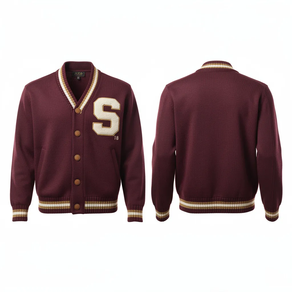 S Varsity Cardigan