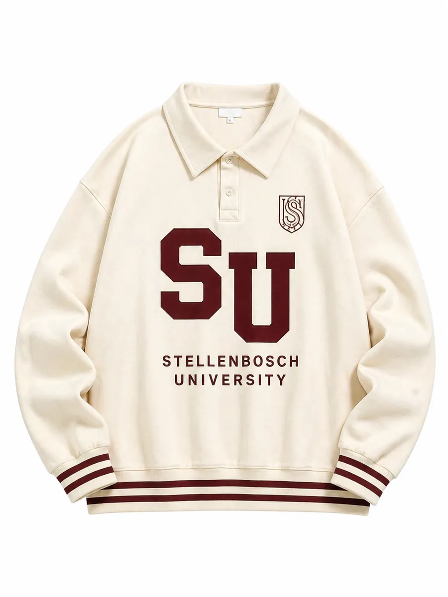 SU Block Polo Sweat